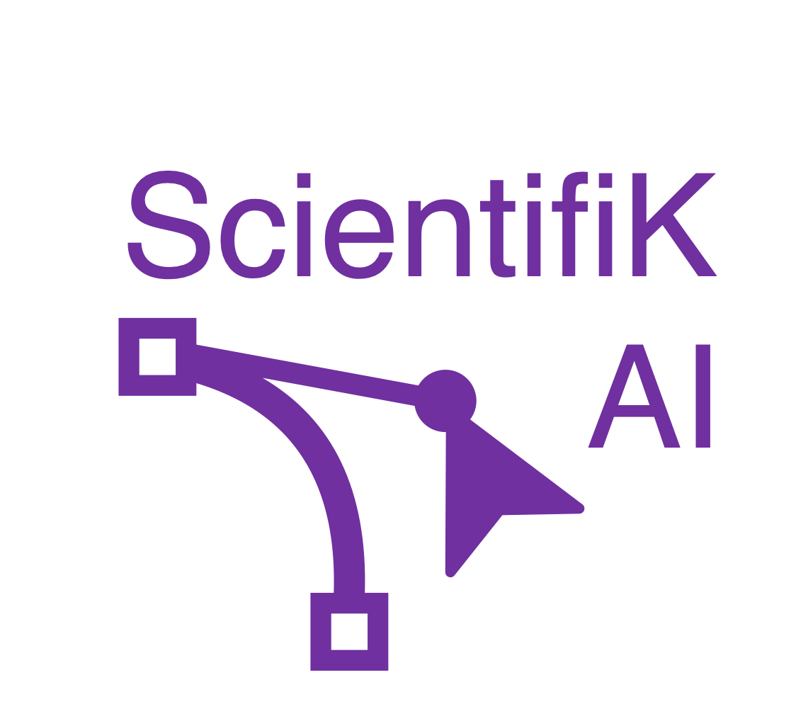 ScientifiKAI- AI tools hub of researchers logo